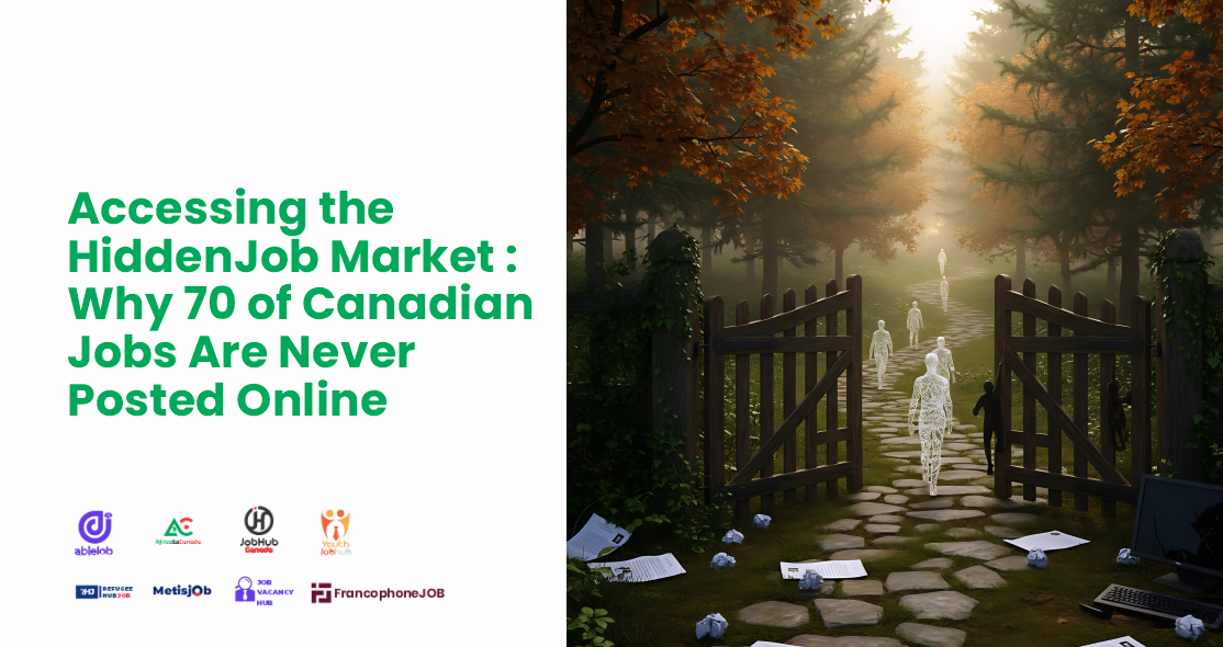 Accessing the Hidden Job Market: Why 70 of Canadian Jobs Are Never Posted Online